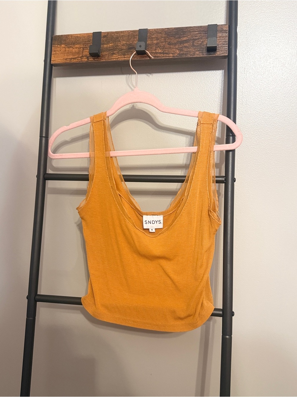 Burnt Orange Revolve Tank